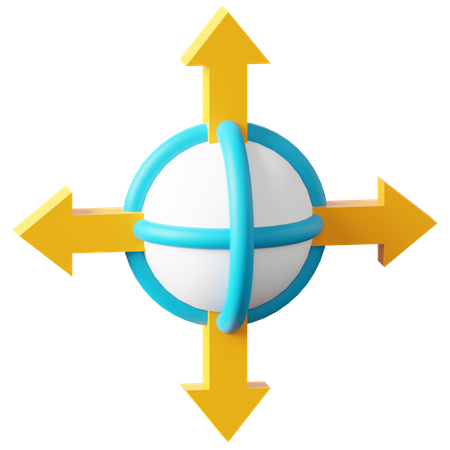 Network  3D Icon
