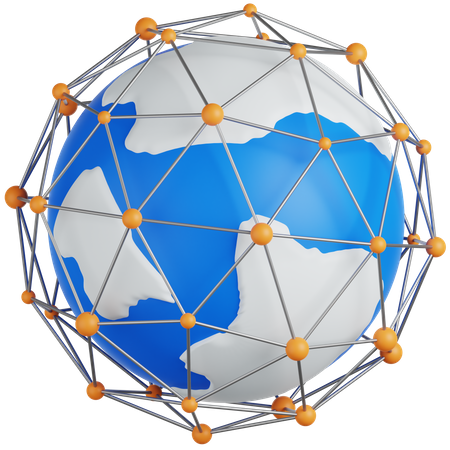 Network  3D Icon