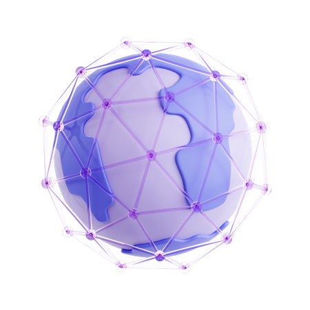 Network  3D Icon