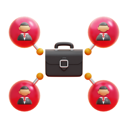 NETWORK  3D Icon