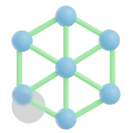 Network  3D Illustration