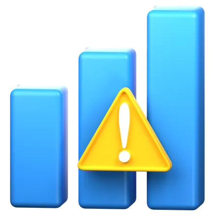 Network Alert  3D Icon