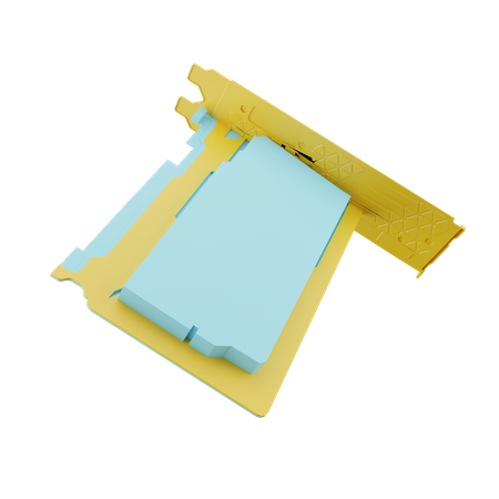 Network Card  3D Icon
