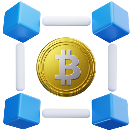 Network Chain  3D Icon