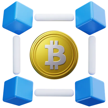 Network Chain  3D Icon