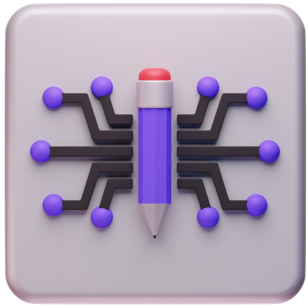 Network Design 3D Icon