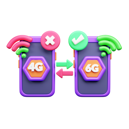 Network Exchange  3D Icon