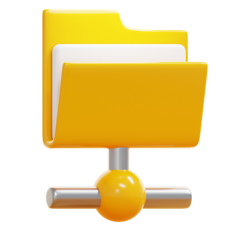 NETWORK FOLDER  3D Icon