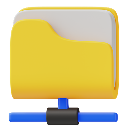 Network Folder  3D Icon