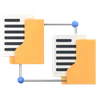 Network Folder With Network Sign