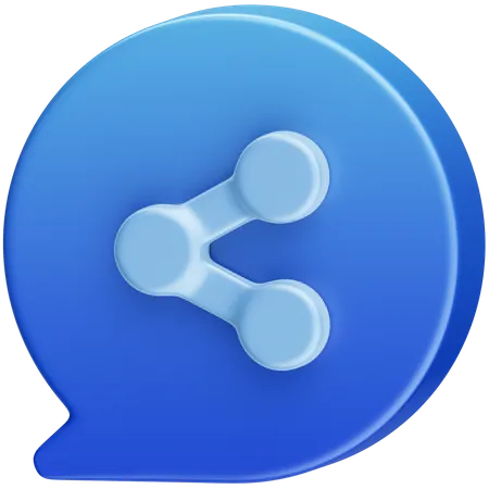 Network Message  3D Icon