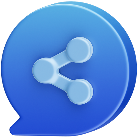 Network Message  3D Icon