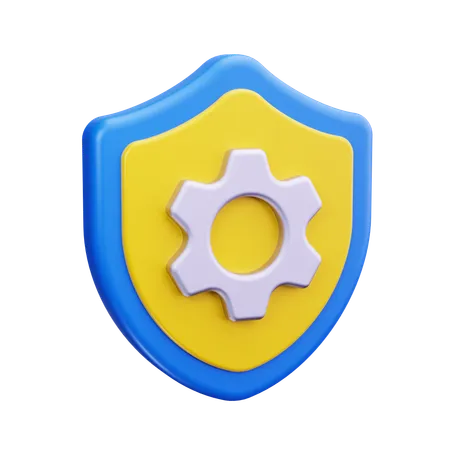 Network Security  3D Icon