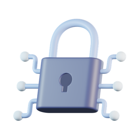 Network Security  3D Icon