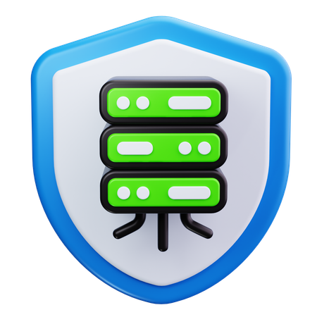 Network security  3D Icon