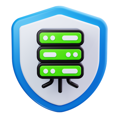 Network security  3D Icon