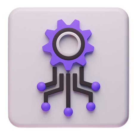 Network Setting  3D Icon