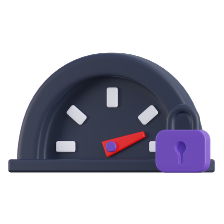 Network Speed  3D Icon