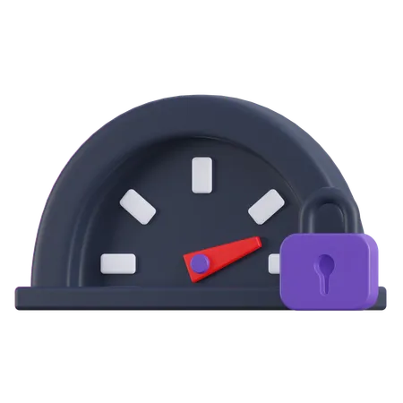 Network Speed  3D Icon