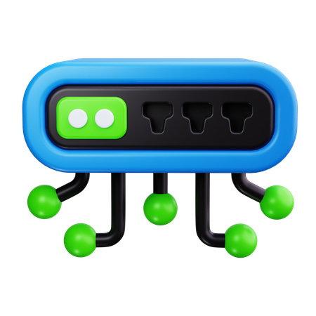 Network switch  3D Icon