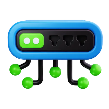 Network switch  3D Icon