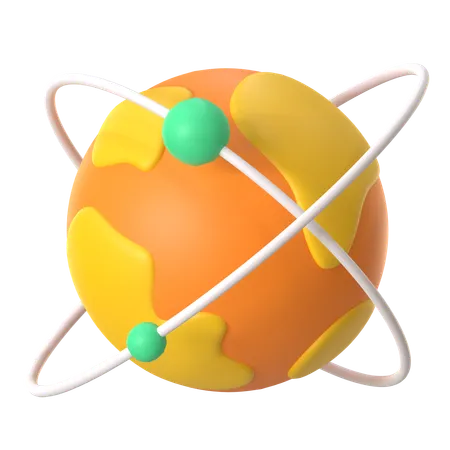 Networking  3D Icon