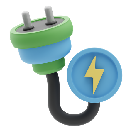 Netzstecker  3D Icon