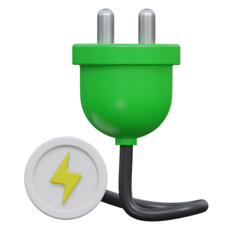 Netzstecker  3D Icon