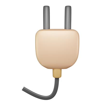 Netzstecker  3D Icon