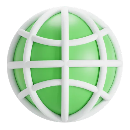 Netzwerk  3D Icon