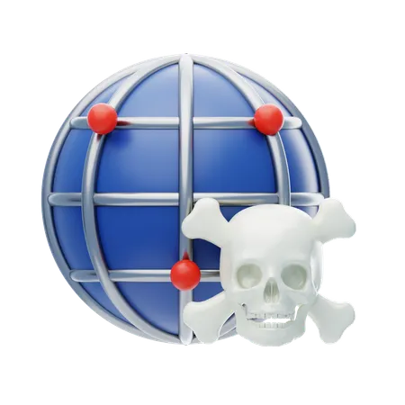 Netzwerk  3D Icon