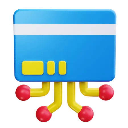 Netzwerk  3D Icon