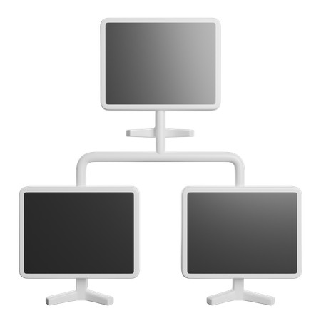 Vernetzung  3D Icon