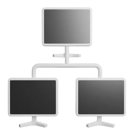 Vernetzung  3D Icon