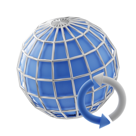 Netzwerk aktualisieren  3D Icon