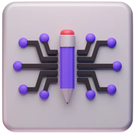 Netzwerk-Design  3D Icon