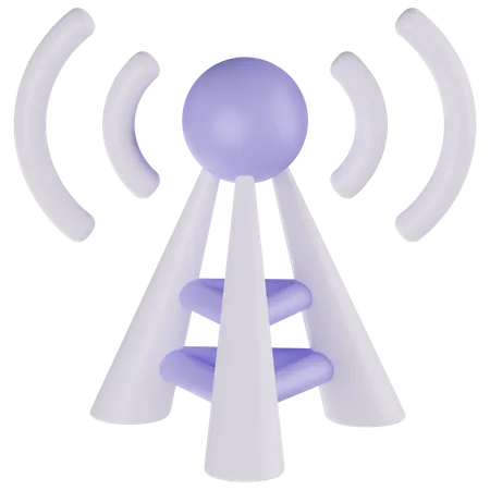 Netzwerkmast  3D Icon