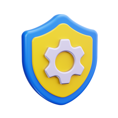 Netzwerksicherheit  3D Icon