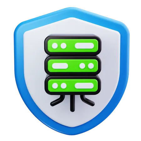 Netzwerksicherheit  3D Icon