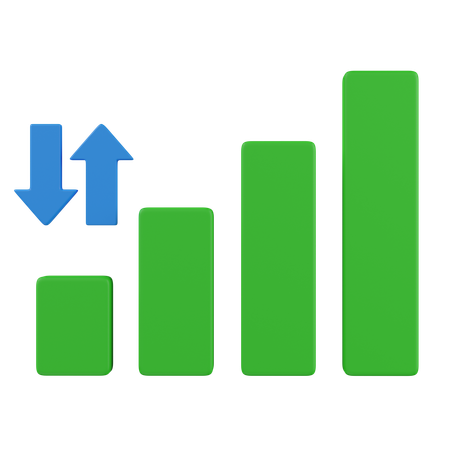 Netzwerksignal  3D Icon