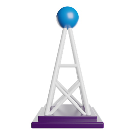 Netzwerkturm  3D Icon