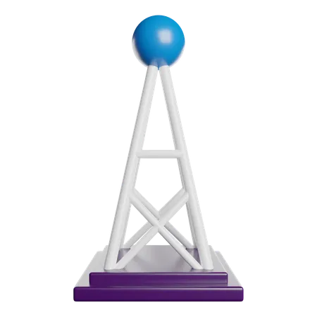 Netzwerkturm  3D Icon