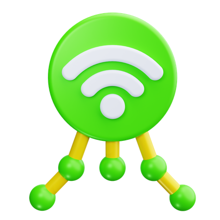 Netzwerkverbindung  3D Icon