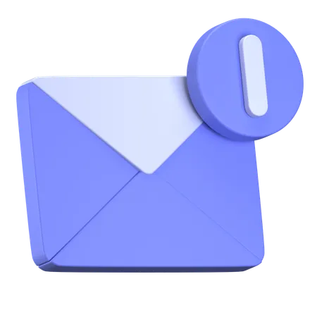 Neue e-mail  3D Icon