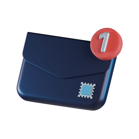 Neue e-mail  3D Icon