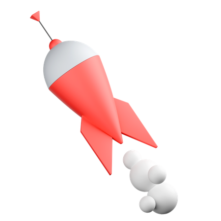 Neues Geschäft Rocket  3D Icon