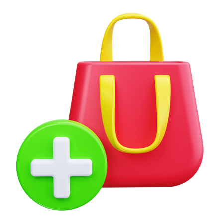 Neue Tasche  3D Icon