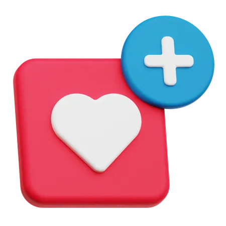 Neuer Valentinstag  3D Icon