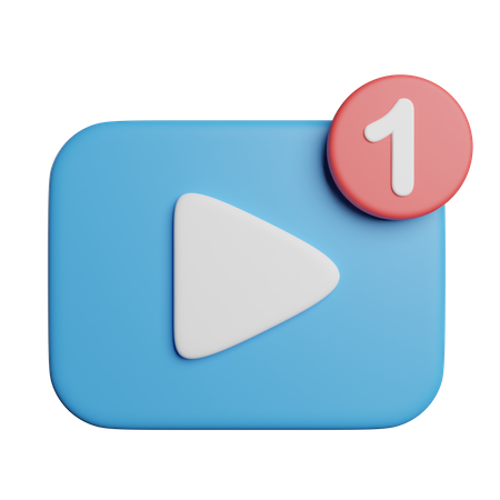 Neues Video  3D Icon