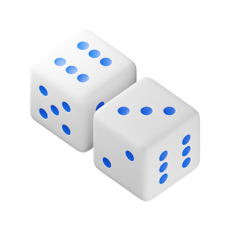 Neuf dés  3D Icon